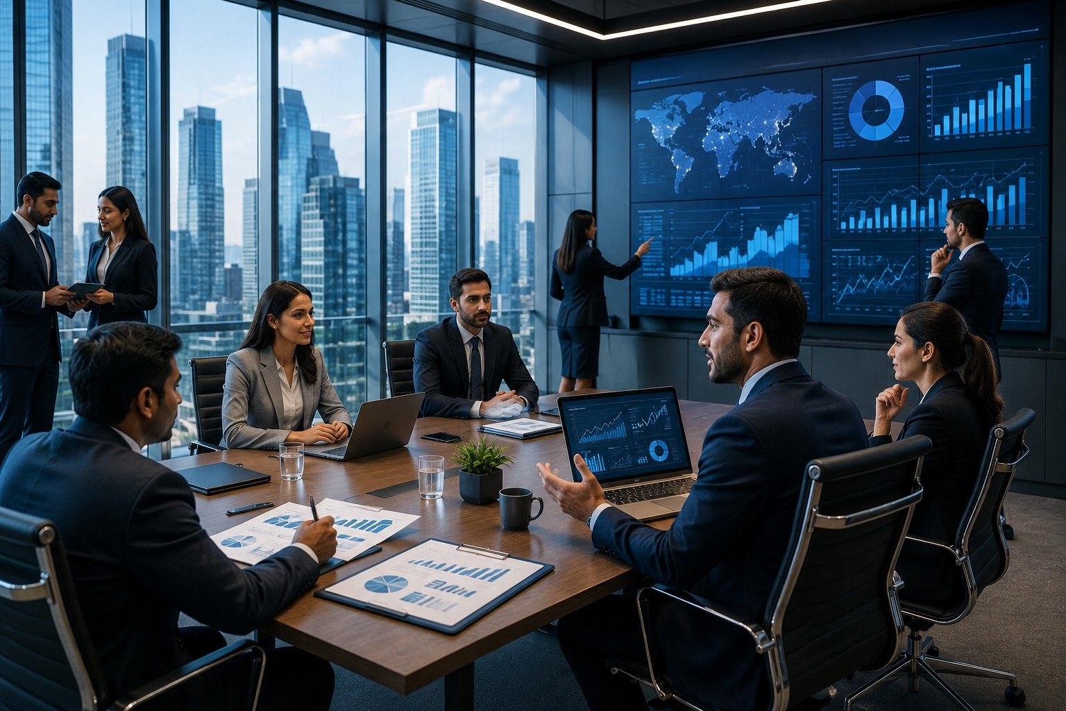 Corporates & Large Enterprises advisory visual