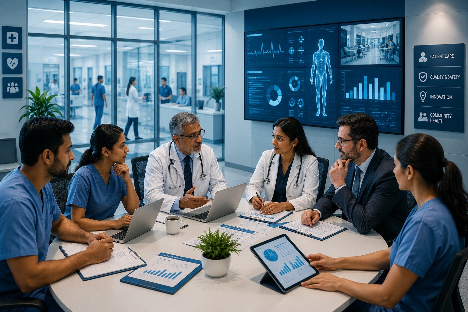 Healthcare Institutions advisory visual
