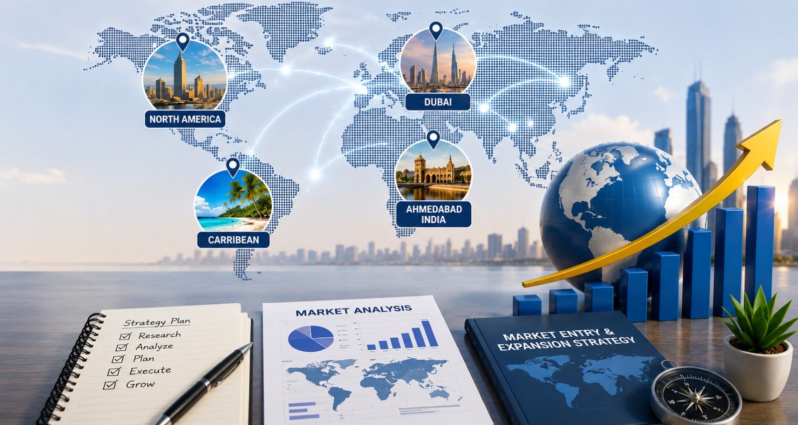 Market Entry & Expansion advisory visual